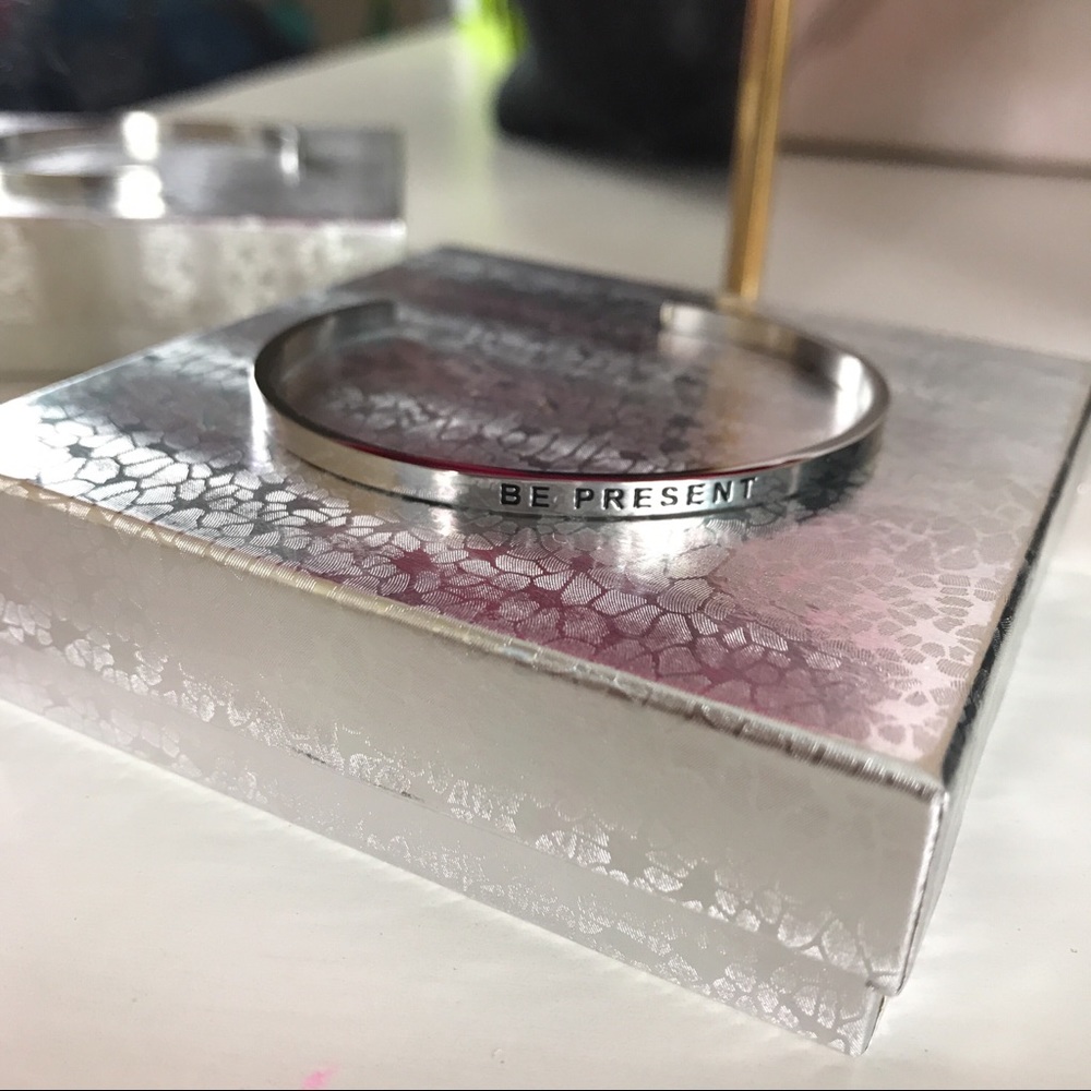 1 left! “Be Present” Momtra Cuff Bracelet